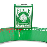 Bicycle Reversed Green Playing Cards