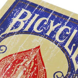 Bicycle Faded Rider Back Blue Playing Cards