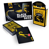 Bicycle Black Scorpion Playing Cards