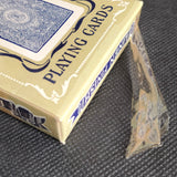 Vintage Blue Ribbon 323 Filigree Back Playing Cards Set