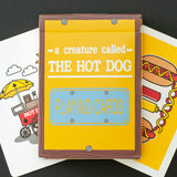 A Creature Called the Hot Dog Yellow Playing Cards