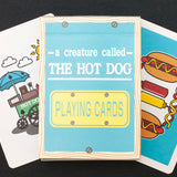 A Creature Called The Hot Dog Blue Playing Cards