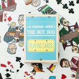 A Creature Called The Hot Dog Blue Playing Cards