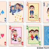 Bicycle Peko and Poko Blue Playing Cards