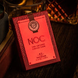 NOC Luxury Ruby Foil (Marked) Playing Cards