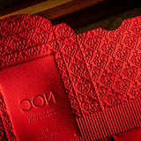 NOC Luxury Ruby Foil (Marked) Playing Cards