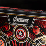 Avengers Red Playing Cards