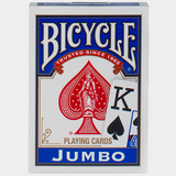 Bicycle Jumbo Index Blue Playing Cards