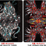 Zodiakai Gilded Collector Set Playing Cards