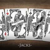 Bicycle Middle Kingdom White Playing Cards