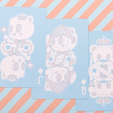 Bicycle Lovely Bears Blue Playing Cards