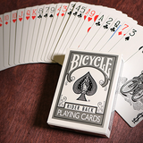 Bicycle Colored Rider Back Silver Playing Cards