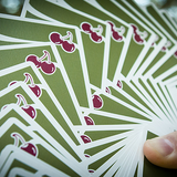 Cherry Casino Sahara Green Playing Cards