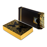 Butterfly Black and Gold (Unmarked) Playing Cards