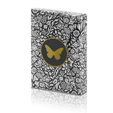 Butterfly Black and Gold (Unmarked) Playing Cards