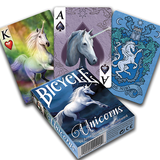 Bicycle Anne Stoke's Unicorns Playing Cards