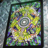 Bicycle Stained Glass Behemoth Playing Cards