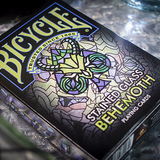 Bicycle Stained Glass Behemoth Playing Cards