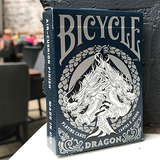 Bicycle Dragon Blue Playing Cards