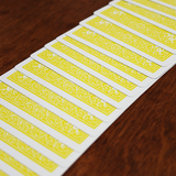 Bicycle Colored Rider Back Yellow Playing Cards
