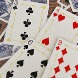 No. 47 Circus Peach Playing Cards