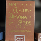 No. 47 Circus Peach Playing Cards