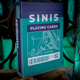 Sinis Turquoise Playing Cards