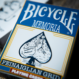 Bicycle Memoria Feinaiglian Grid Playing Cards
