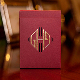 Hollingworth Burgundy Playing Cards