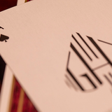 Hollingworth Burgundy Playing Cards