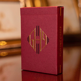 Hollingworth Burgundy Playing Cards