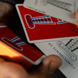 Jerry's Nugget Vintage Feel Gilded Red Playing Cards