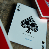 Jerry's Nugget Vintage Feel Gilded Red Playing Cards