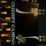 Cherry Casino Monte Carlo Black and Gold Playing Cards