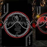 Lordz Black Platinum Standard Edition Playing Cards