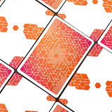 Bicycle Neon Orange Playing Cards