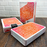 Bicycle Neon Orange Playing Cards