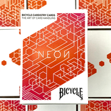 Bicycle Neon Orange Playing Cards