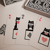 Shiba Seigaiha Playing Cards