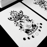 Warrior Full Moon Playing Cards