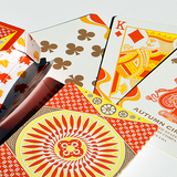 Tally-Ho Autumn Circle Back Playing Cards
