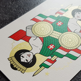 Italia Radiosa Playing Cards