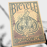 Bicycle Dragonfly Gilded Edition Tan Playing Cards