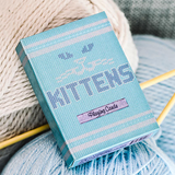 Madison Kittens Blue (Marked) Playing Cards