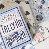 Tally-Ho Winter Fan Playing Cards