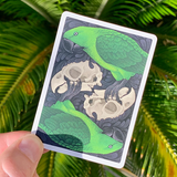 Bicycle Parrot Gilded Edition Extinct Edition Playing Cards