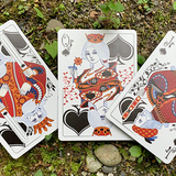 Bicycle Ant Gilded Red Playing Cards