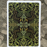 Bicycle Caterpillar Gilded Dark Playing Cards