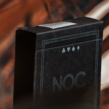 NOC Pro Jet Black (Marked) Playing Cards
