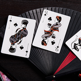 Oriental Memory Black Playing Cards